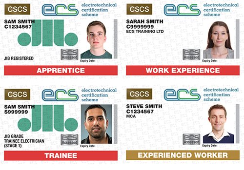 ECS cards to support training providers
